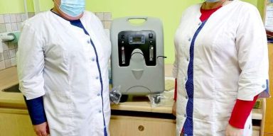 Oxygen concentrators delivered to more Ukrainian hospitals