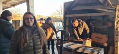 Delivery of Aid & Supplies to Cities Across Ukraine