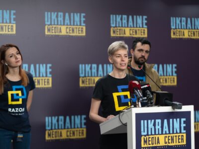 $40M to Help Ukraine.  Razom Press-Conference in Lviv