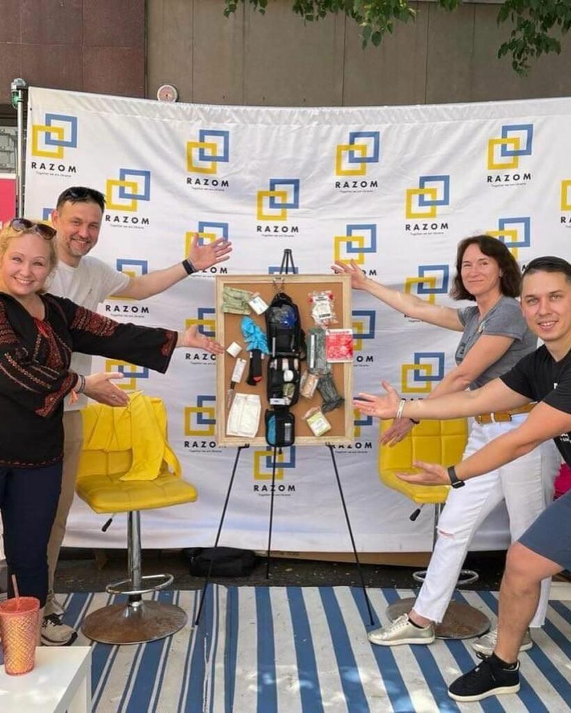 Razom Lounge at the Ukrainian Festival 2022