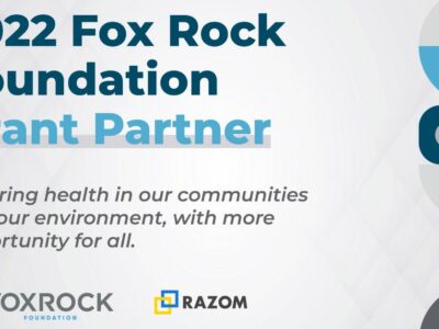 Razom Says Dyakuyu – Thank You – to Fox Rock Foundation