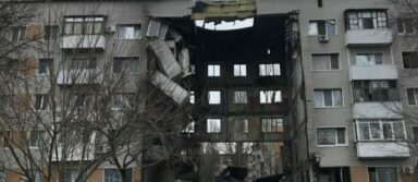Зима в Бахмуті