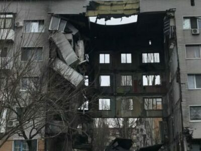 Зима в Бахмуті
