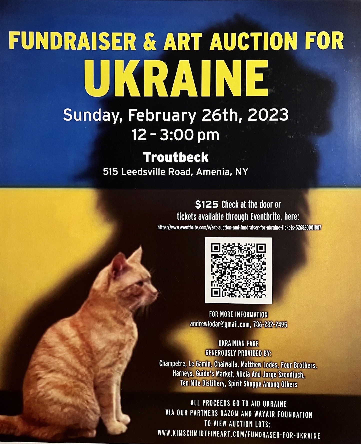 Art Auction and Fundraiser for Ukraine