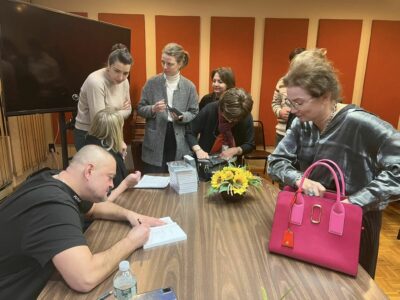 Razom Ignites Passion for Ukrainian Literature with Book Tour for Rafeyenko’s Mondegreen