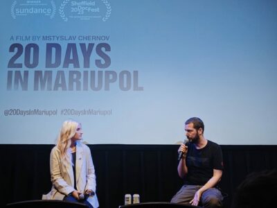 Razom is a presenting partner on the US theatrical release of 20 Days in Mariupol