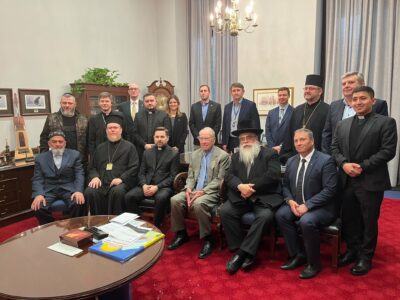 Razom and Partners Welcome Delegation from the Ukrainian Council of Churches and Religious Organizations