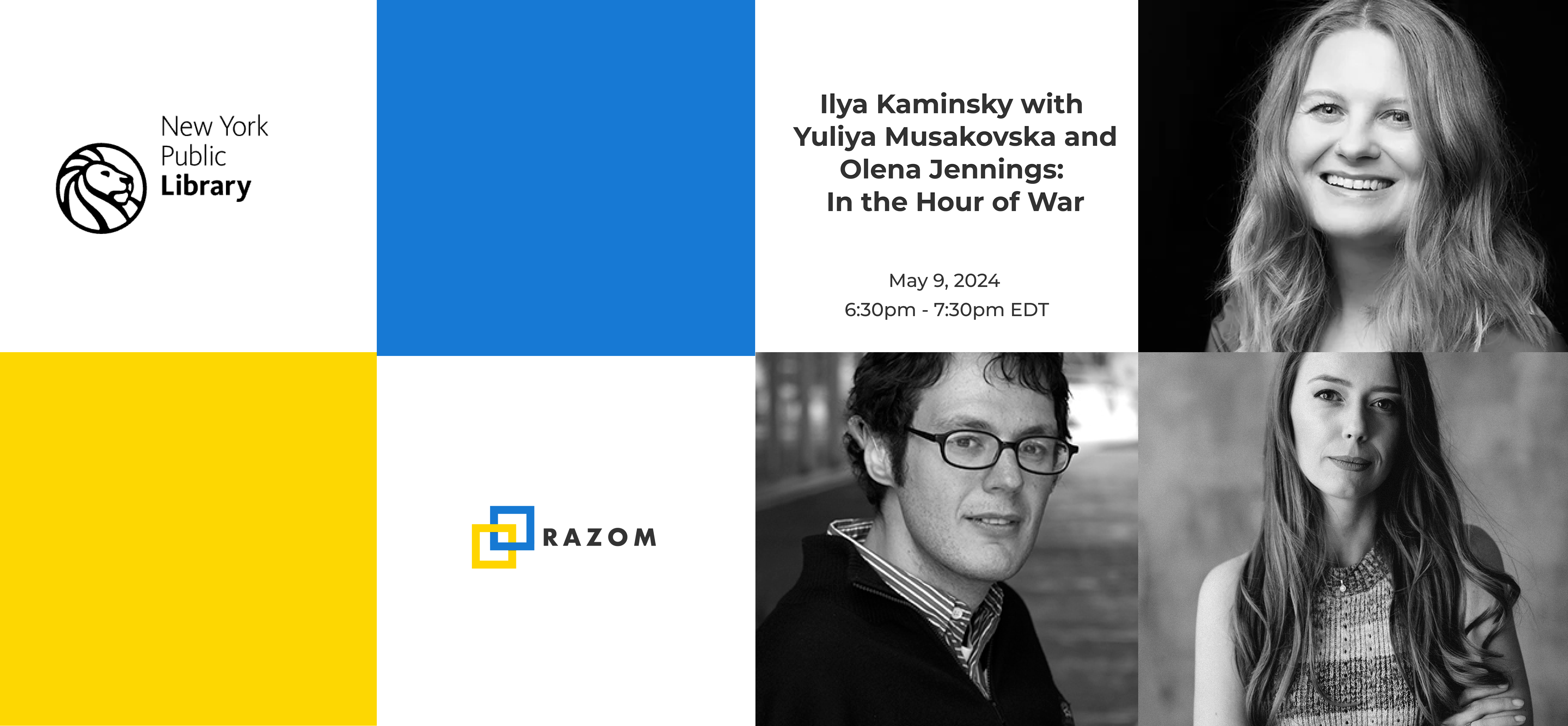 Stand With Ukraine Through Poetry: “In the Hour of War” 🇺🇦