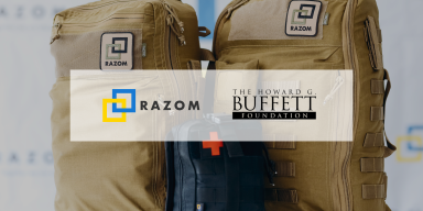 Razom is honored to announce a $1,620,000 grant from the Howard G. Buffett Foundation