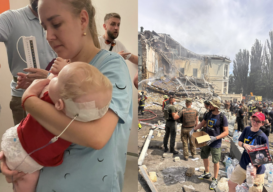 Razom Responds to Massive Russian Bombing of Ukraine, Including Major Children’s Hospital in Kyiv