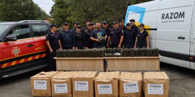 Razom for Ukraine and The Howard G. Buffett Foundation: Delivering Lifesaving Medical Kits to Ukrainian Rescue Teams (DSNS)