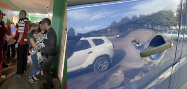 Razom Volunteers Targeted in Airstrikes While Delivering Aid in Sumy Region