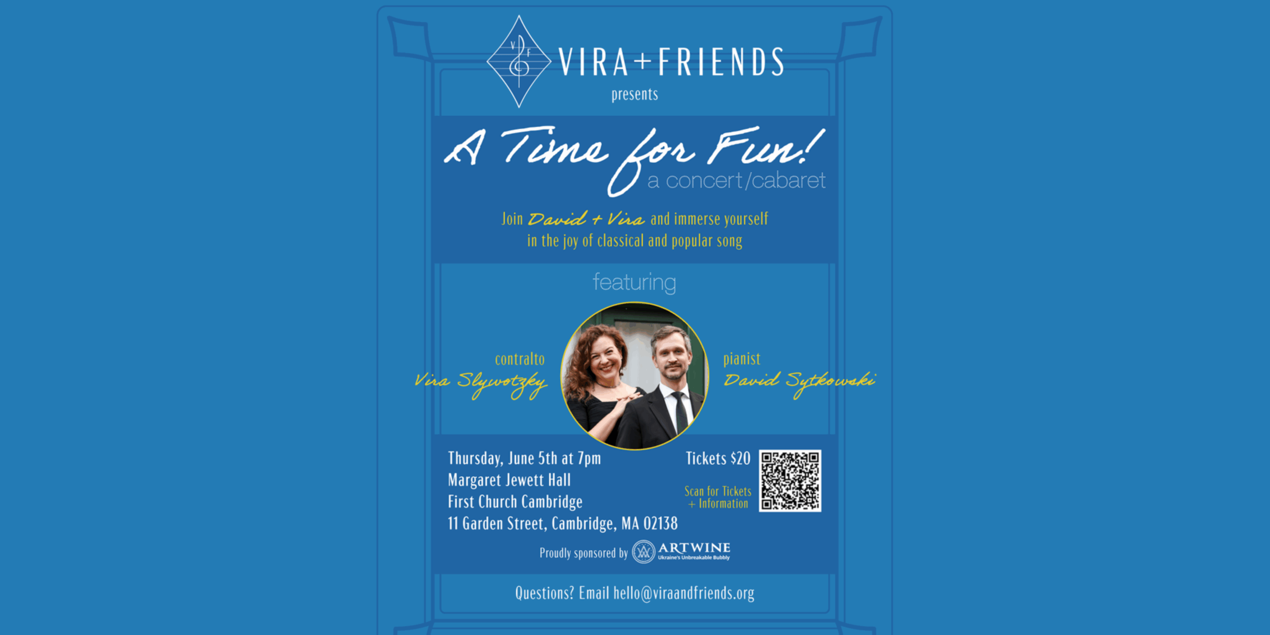 Vira + Friends Presents: a concert/cabaret