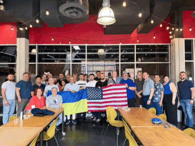 Ukrainian doctors learn the latest advancements in complex surgery skills at OU Health