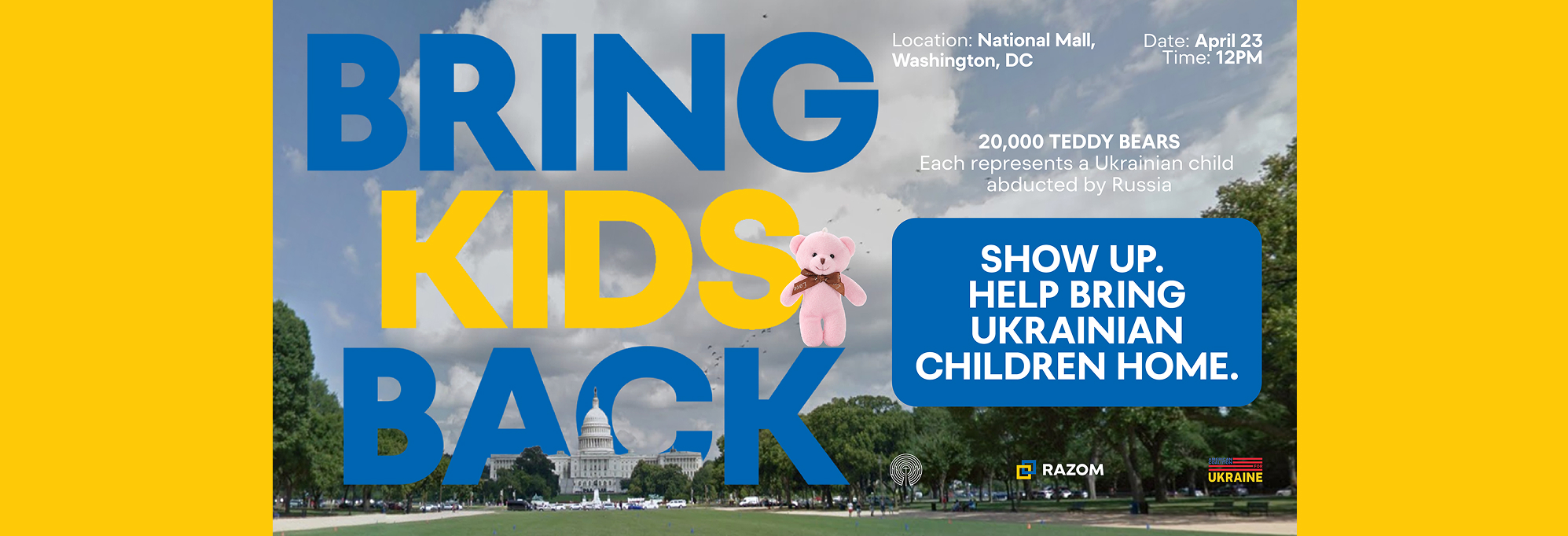 Bring Kids Back | Teddy Bears Installation