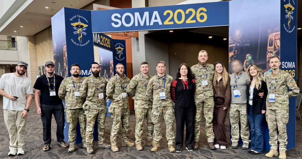Ukrainian Tactical Med Research Named Best at SOMA 2026 Conference